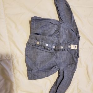 Baby oh kosh jeans blouse